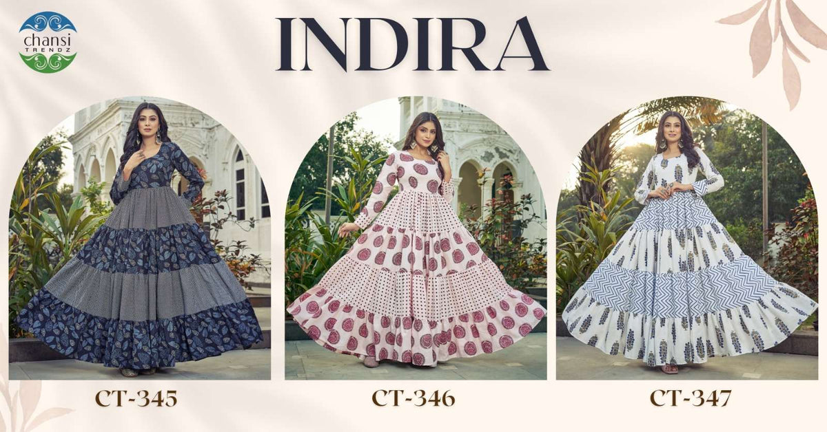 Chansi Trendz Indira Gown - Amrah Wholesale