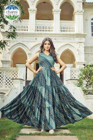 Chansi Trendz Manimala 438–441 Series Gown Wholesale Catalogue - Amrah Wholesale