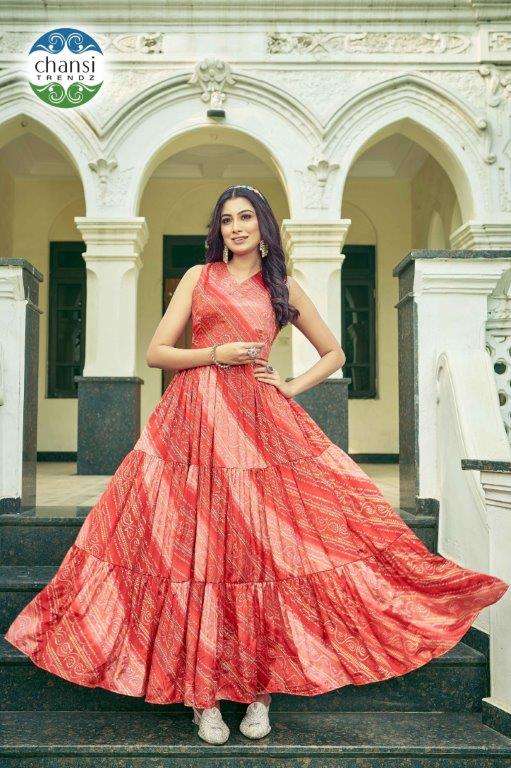 Chansi Trendz Manimala 438–441 Series Gown Wholesale Catalogue - Amrah Wholesale