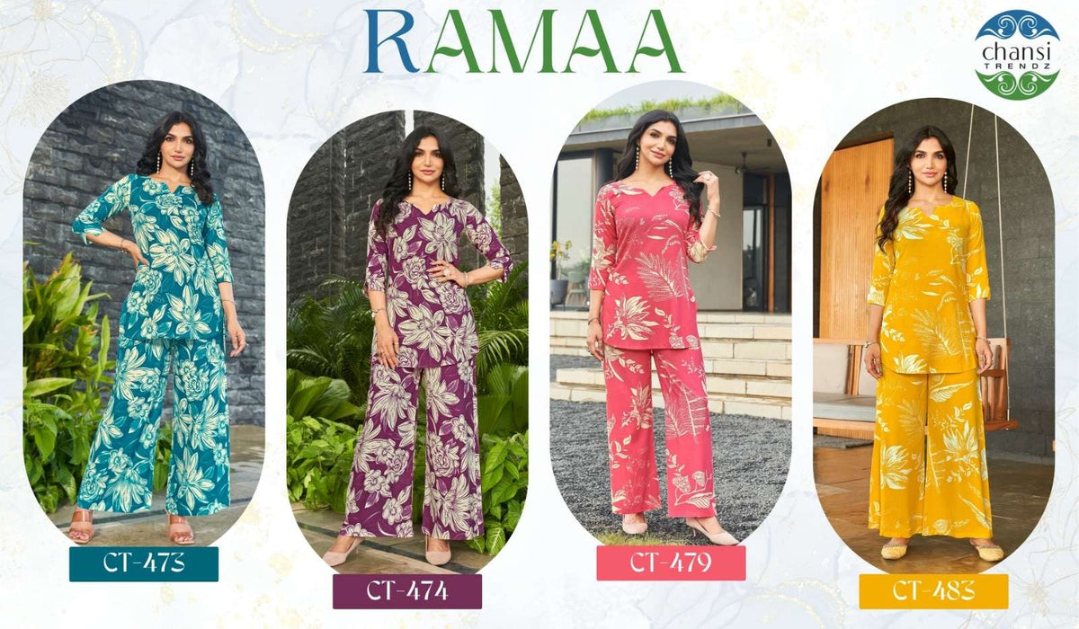 Chansi Trendz Ramaa Kurti Wholesale Catalogue - Amrah Wholesale