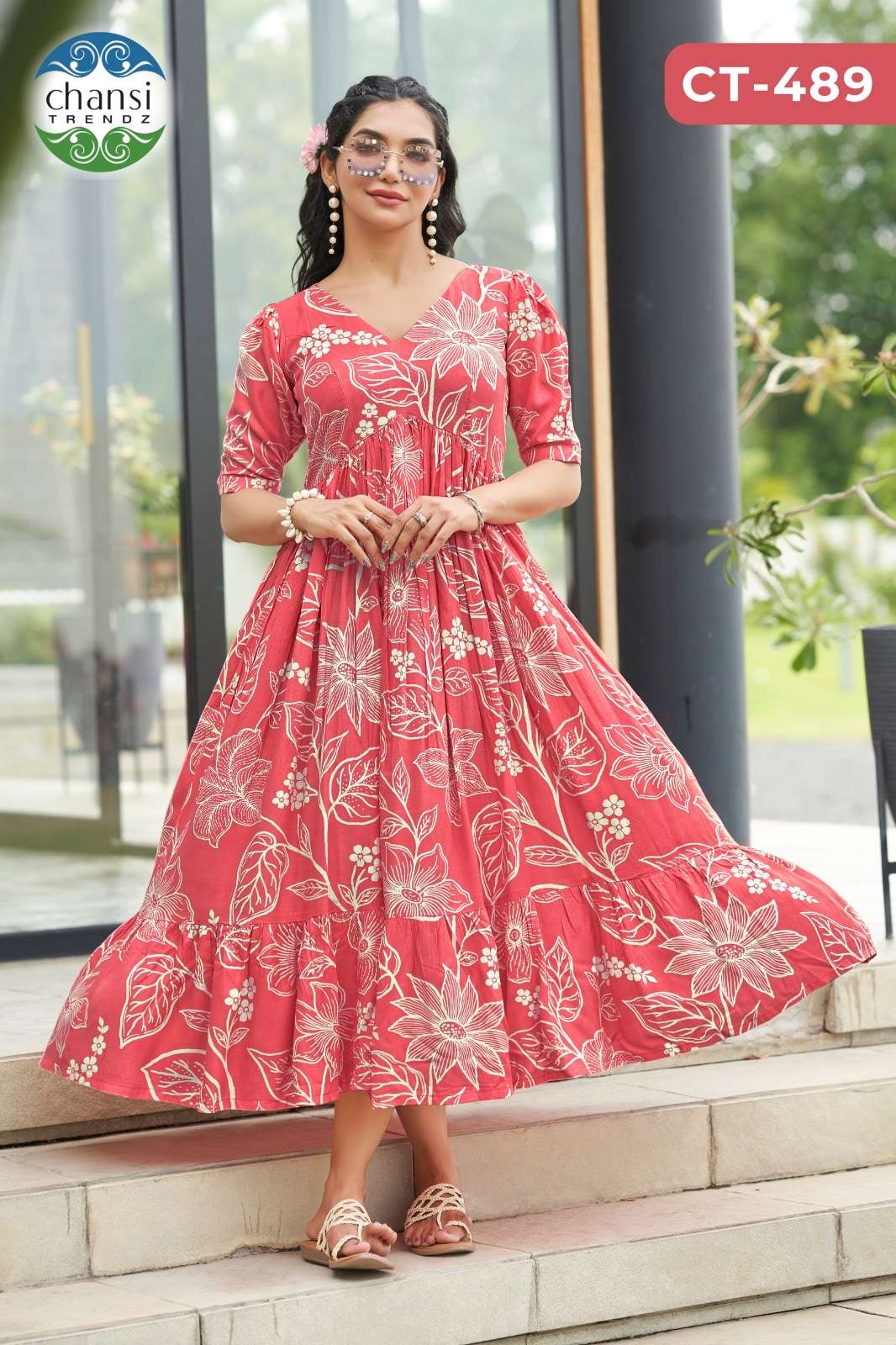 Chansi Trendz Rambha Rayon Kurti Wholesale