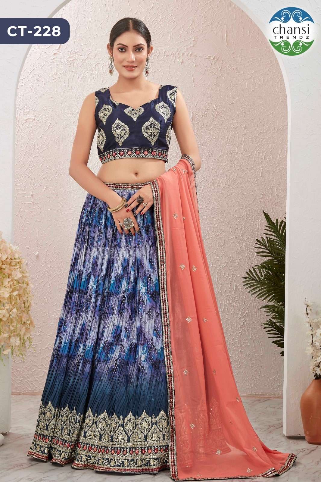 CHANSI TRENDZ SRIDEVI 3 Lehenga Wholesale Catalogue - Amrah Wholesale