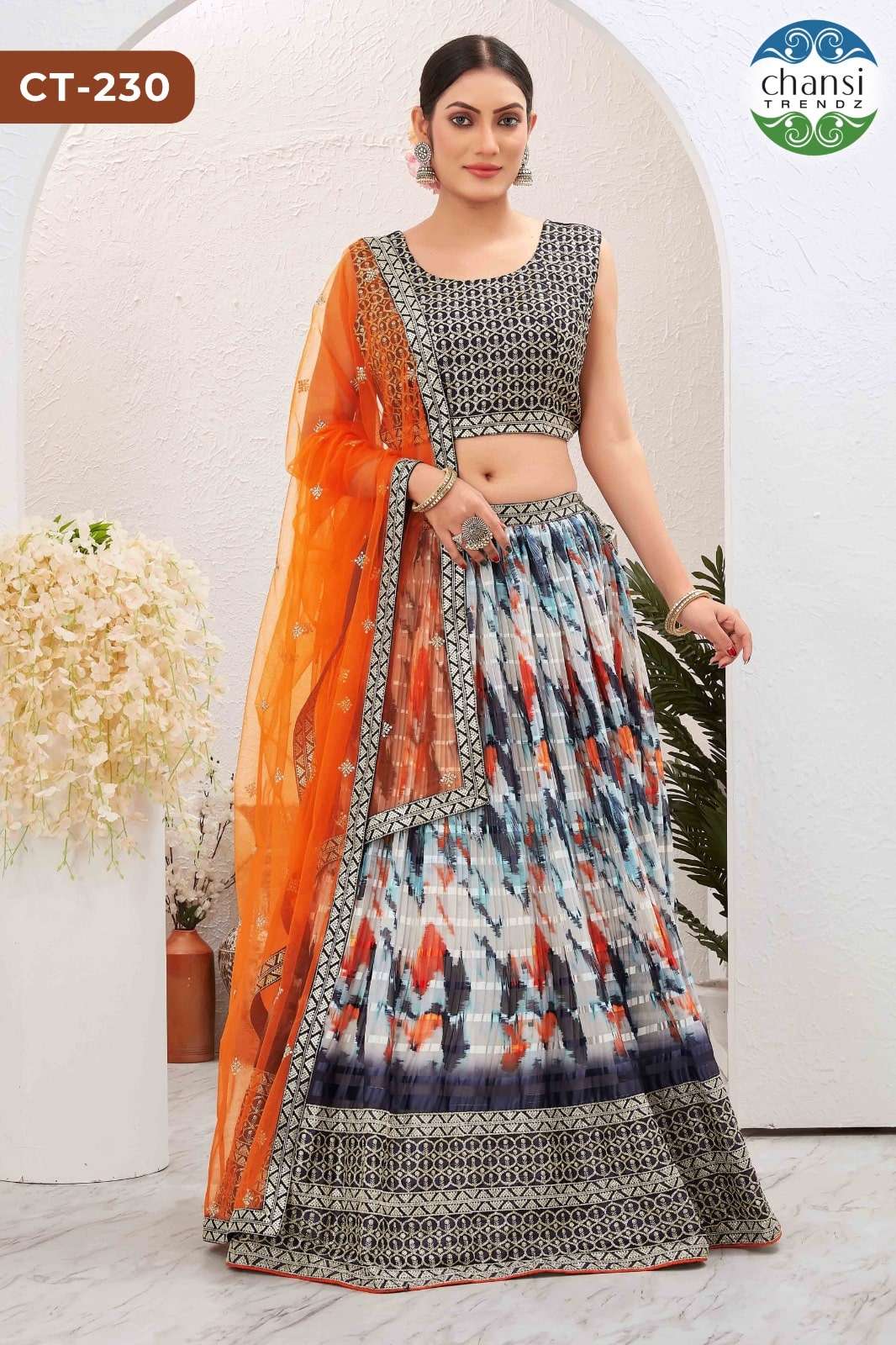CHANSI TRENDZ SRIDEVI 3 Lehenga Wholesale Catalogue - Amrah Wholesale