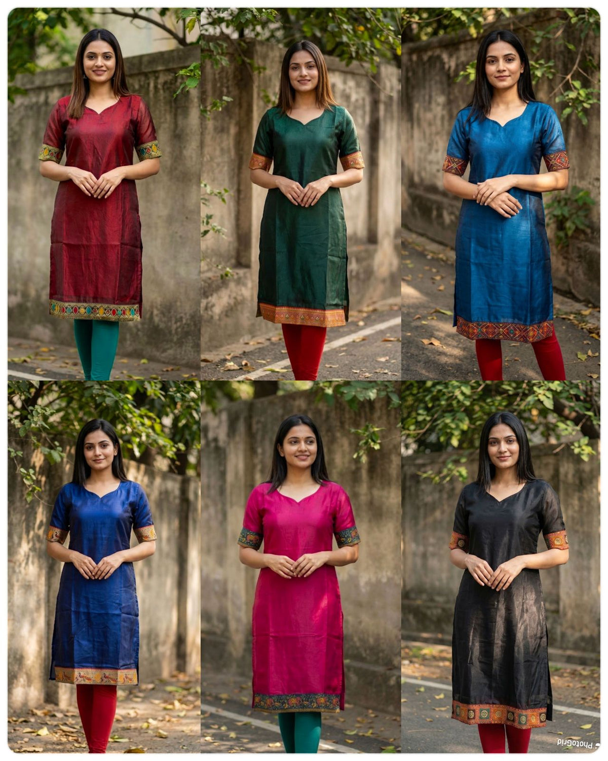 Charmi Vol 7 Fandy Satin Kurti Wholesale Surat - Amrah Wholesale
