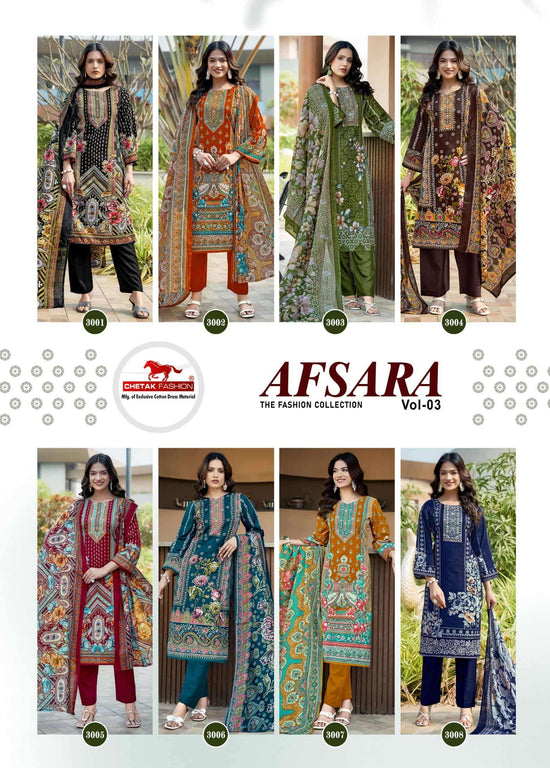 Chetak Fashion Afsara Karachi Vol-03