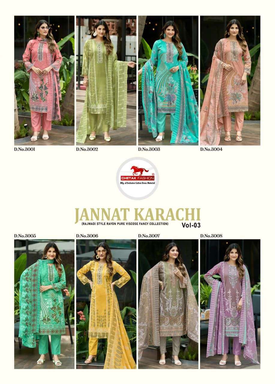 Chetak Fashion Jannat Karachi Vol-03