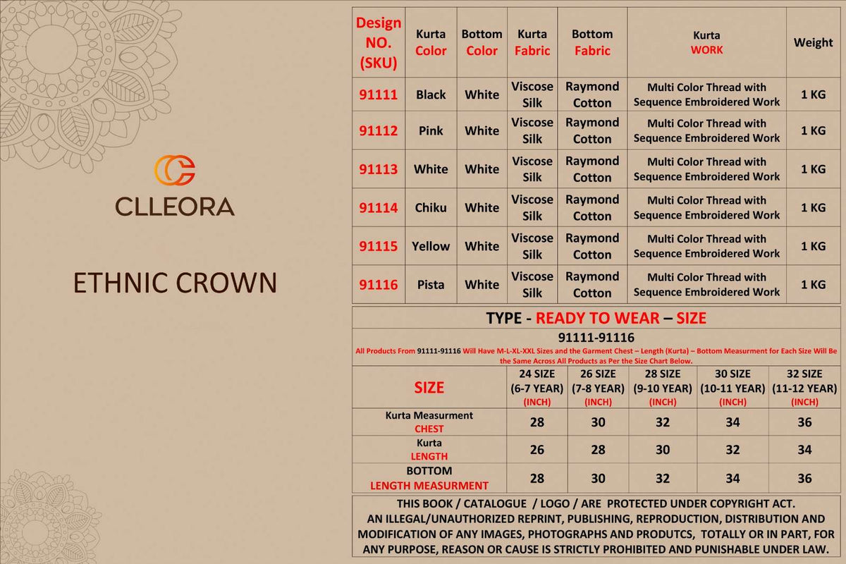Clleora Ethnic Crown