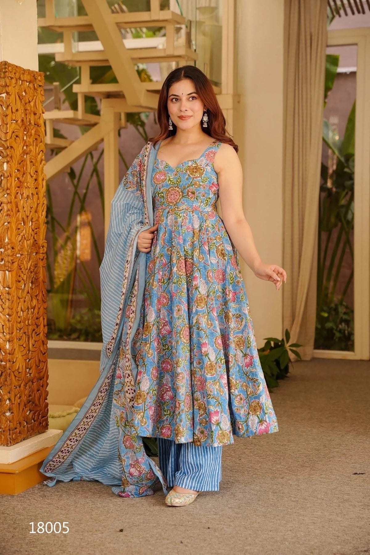 Clora Vol 18 Muslin Digital Printed Kurti Set - Amrah Wholesale