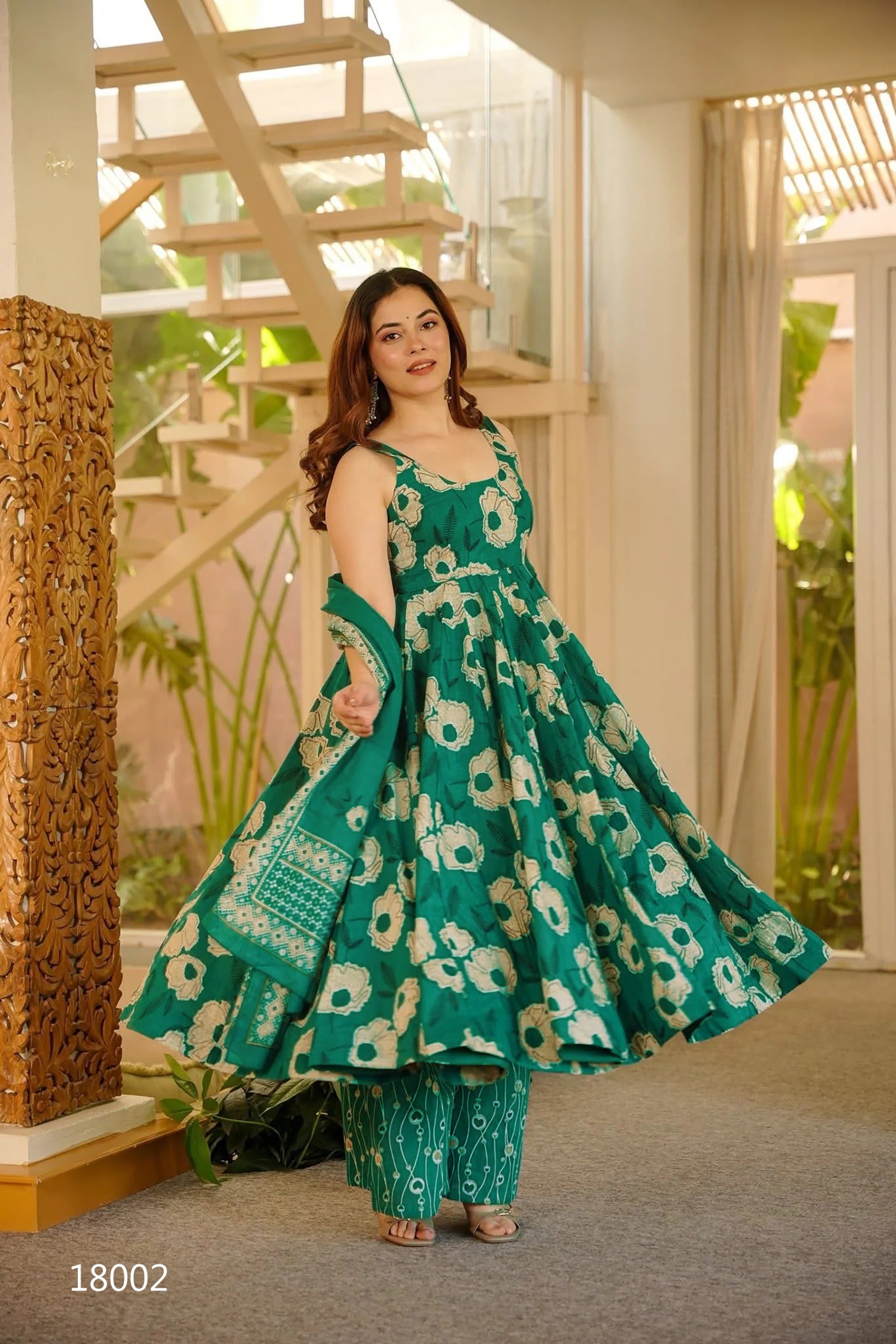 Clora Vol 18 Muslin Digital Printed Kurti Set