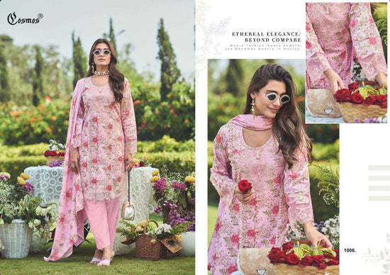 Cosmos Floral Lawn Vol - 01 - Amrah Wholesale