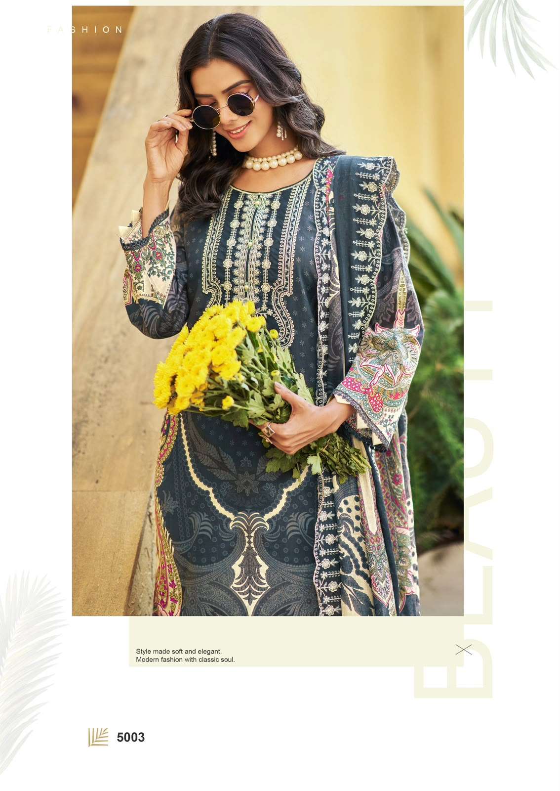 Cosmos Needle Wonder Vol 5 Lawn Cotton Pakistani Suit - Amrah Wholesale