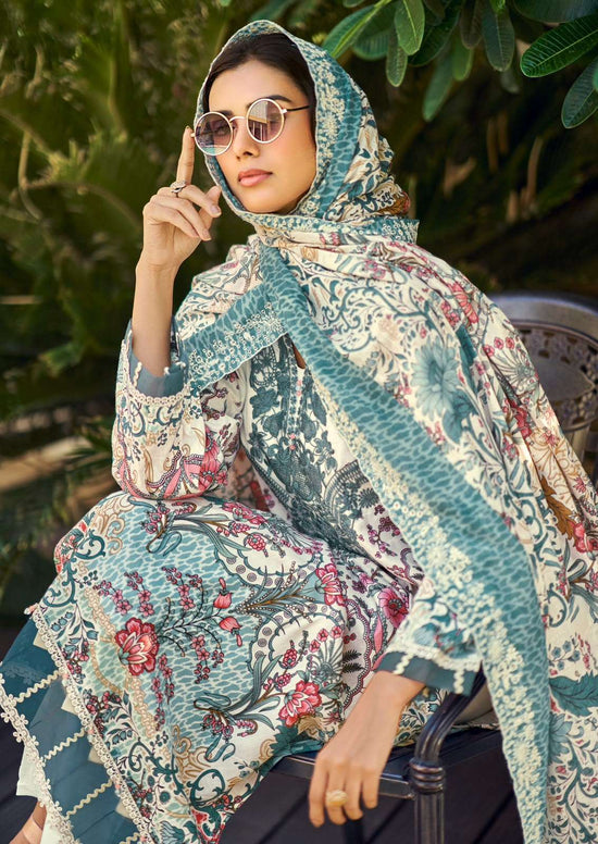Cosmos Needle Wonder Vol 5 Lawn Cotton Pakistani Suit - Amrah Wholesale