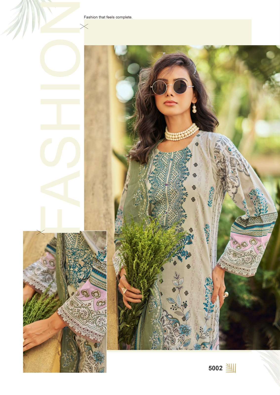 Cosmos Needle Wonder Vol 5 Lawn Cotton Pakistani Suit - Amrah Wholesale