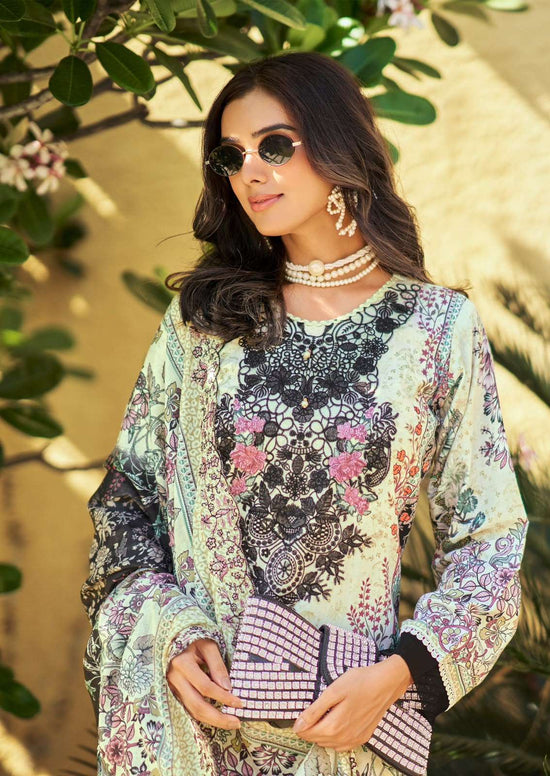 Cosmos Needle Wonder Vol 5 Lawn Cotton Pakistani Suit - Amrah Wholesale
