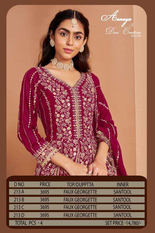 Dani Creation Aanaya Vol-213
