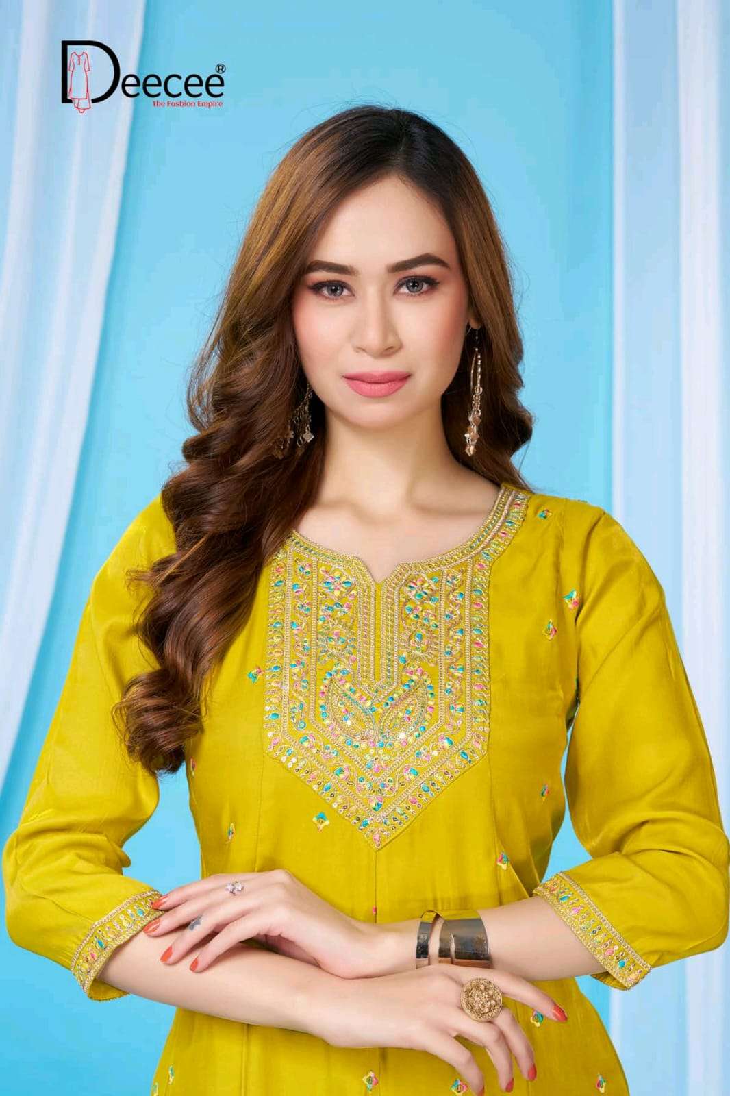 Dee Cee Vitara Premium Kali Style Flared Kurti
