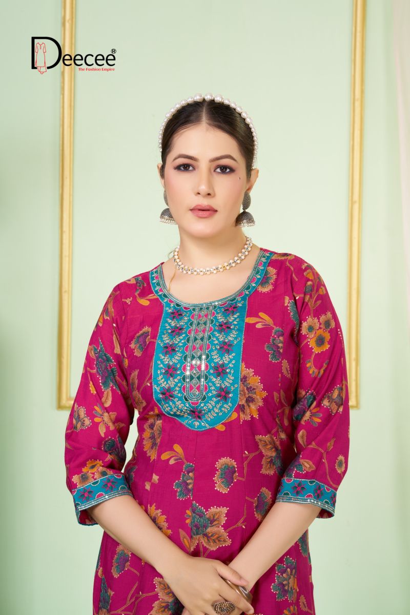 DEECEE ALIZEH Fancy Printed Anarkali Suit Set