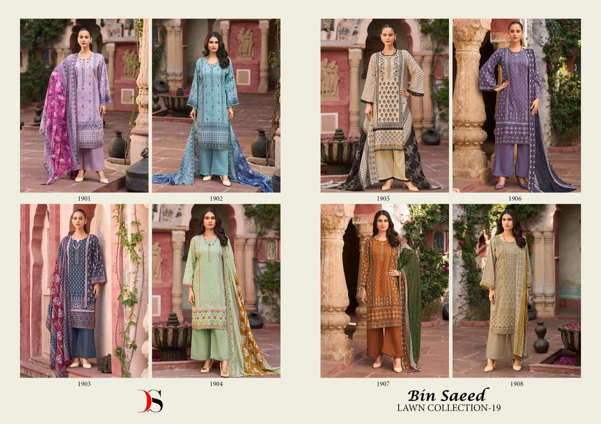 Deepsy Suit Bin Saeed Vol-19