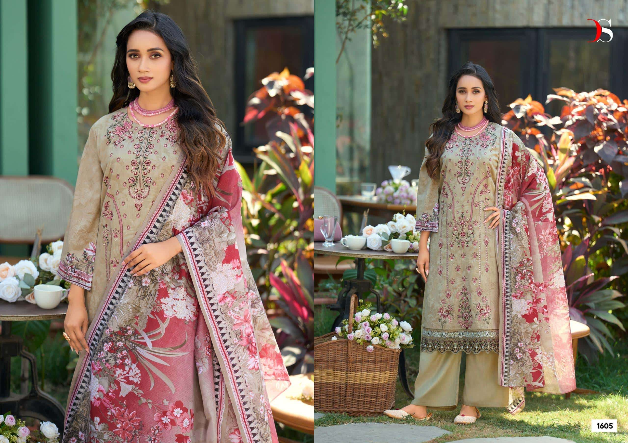 DEEPSY SUIT CHEVERON VOL - 16 Pakistani Suit - Amrah Wholesale