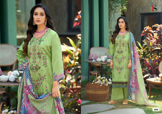 DEEPSY SUIT CHEVERON VOL - 16 Pakistani Suit - Amrah Wholesale