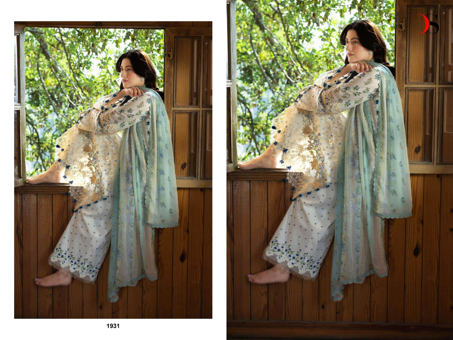 Deepsy Suit Elaf Chikankari Vol-02 Cotton Printed Pakistani Suit