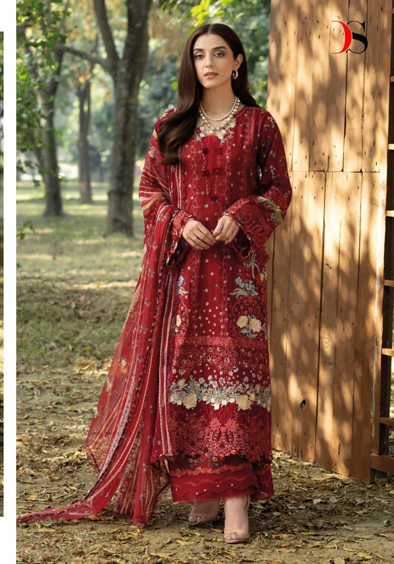 Deepsy Suit Elaf Chikankari Vol-02 Cotton Printed Pakistani Suit