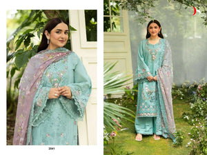Deepsy Suit Elaf Premium Vol-6 Cotton Embroidered Pakistani Suit