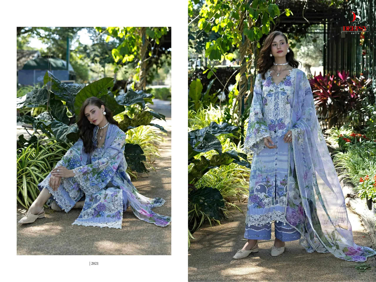 Deepsy Suit Elaf Signature Vol-2 Cotton Pakistani Suit