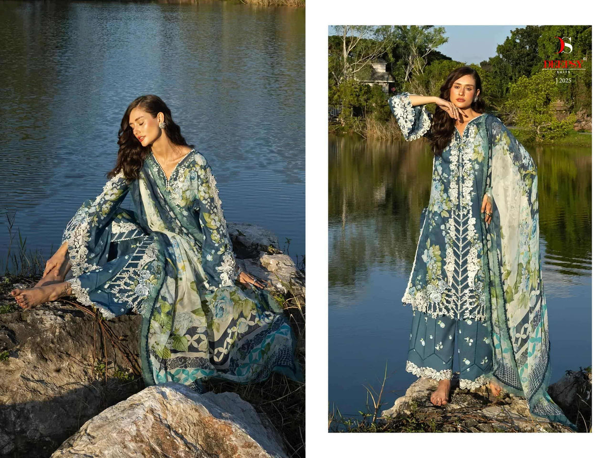 Deepsy Suit Elaf Signature Vol-2 Cotton Pakistani Suit
