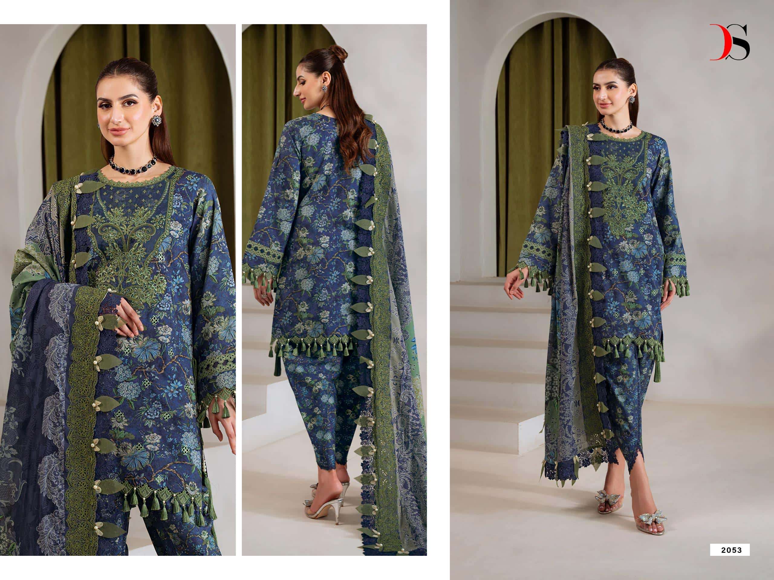 Deepsy Suit Jade Bagh Vol-2 Cotton Printed Pakistani Suit