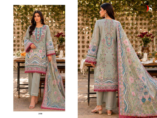 DEEPSY SUIT JADE BLISS LAWN VOL-6 Premium Cotton Pakistani Suit