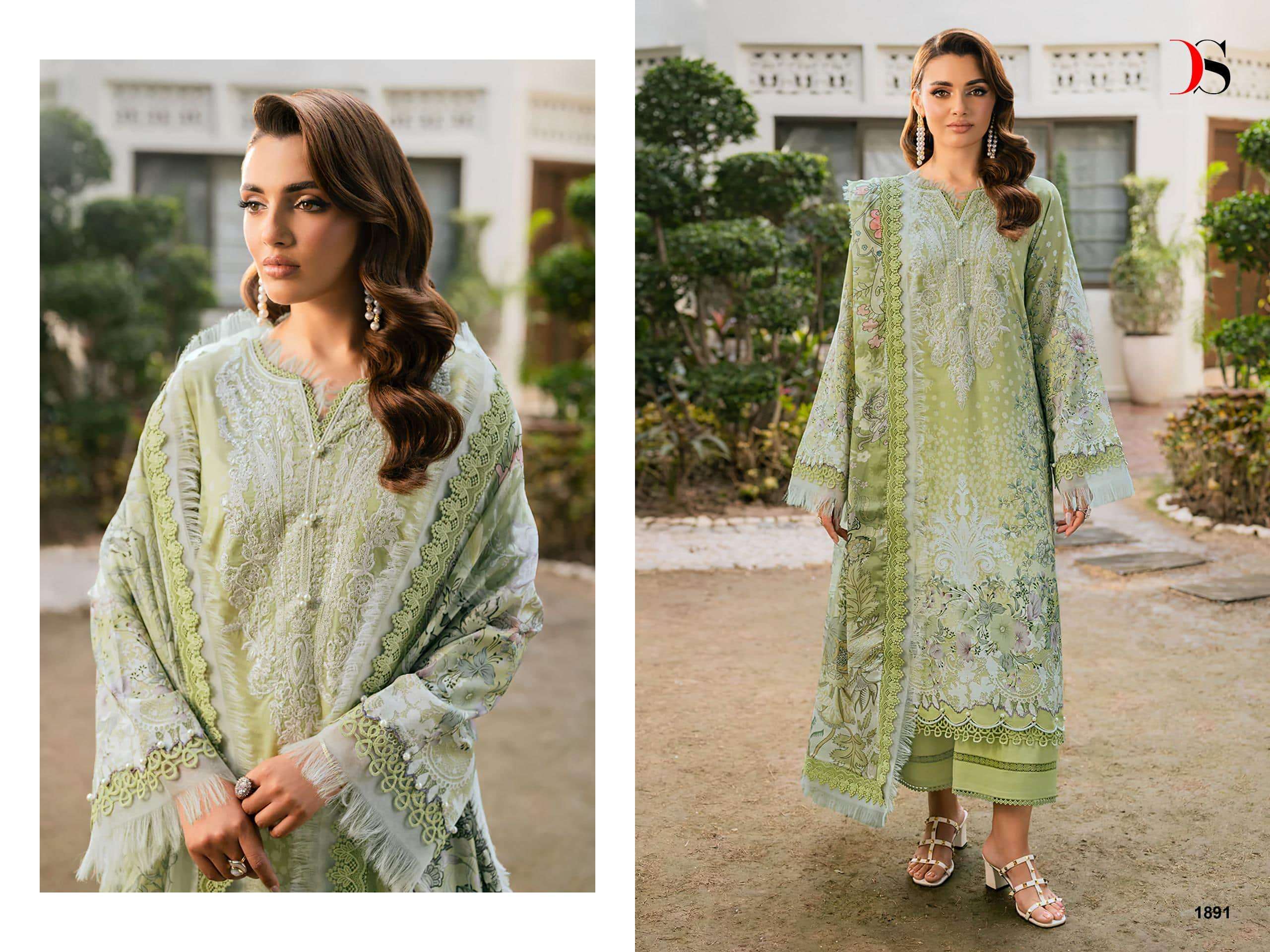Deepsy Jade Elara Cotton Pakistani Suit