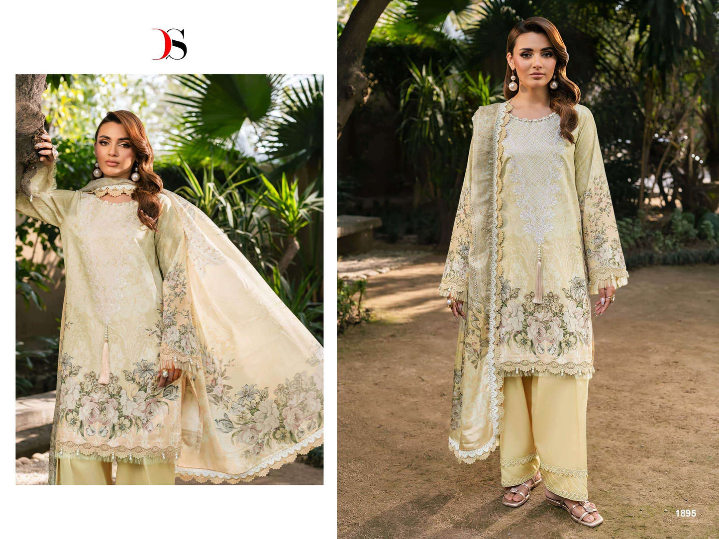 DEEPSY SUIT JADE ELARA VOL-02 Cotton Pakistani Suit Set