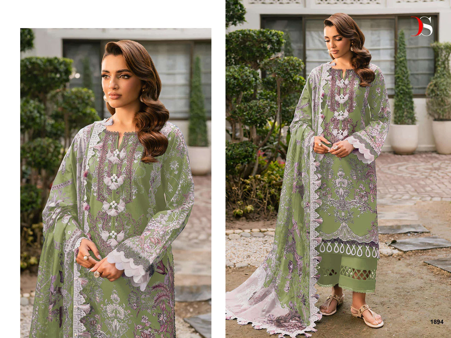 DEEPSY SUIT JADE ELARA VOL-02 Cotton Pakistani Suit Set