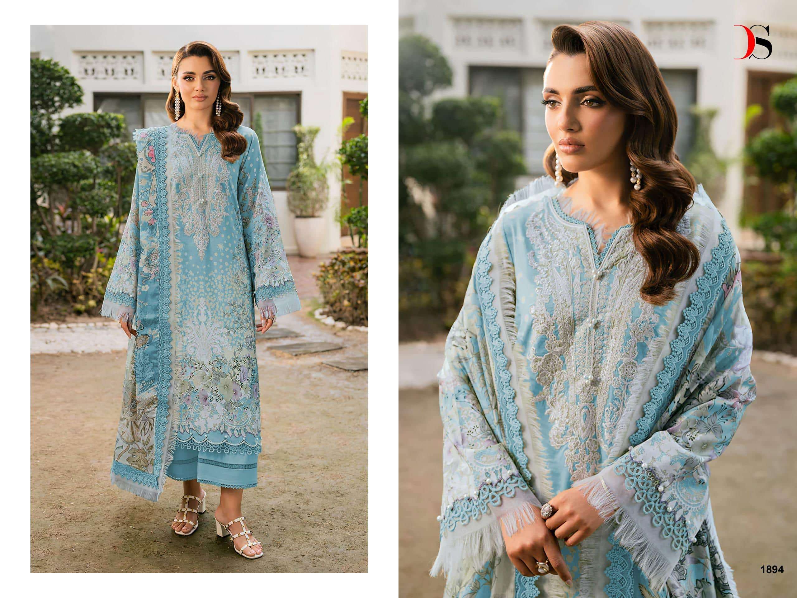 Deepsy Jade Elara Cotton Pakistani Suit