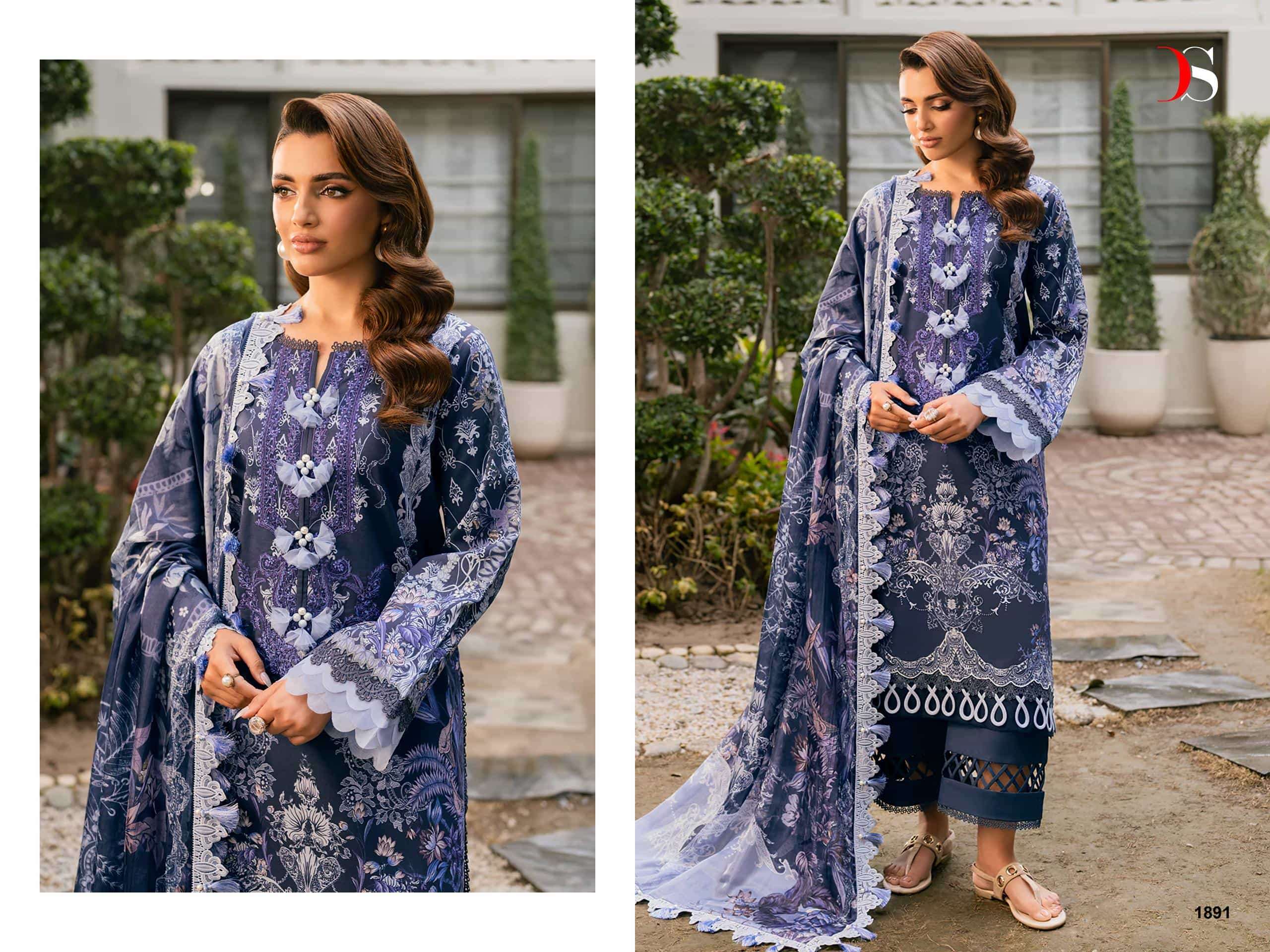DEEPSY SUIT JADE ELARA VOL-02 Cotton Pakistani Suit Set