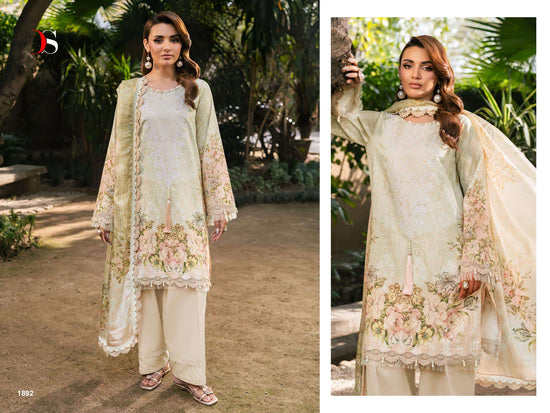DEEPSY SUIT JADE ELARA VOL-02 Cotton Pakistani Suit Set