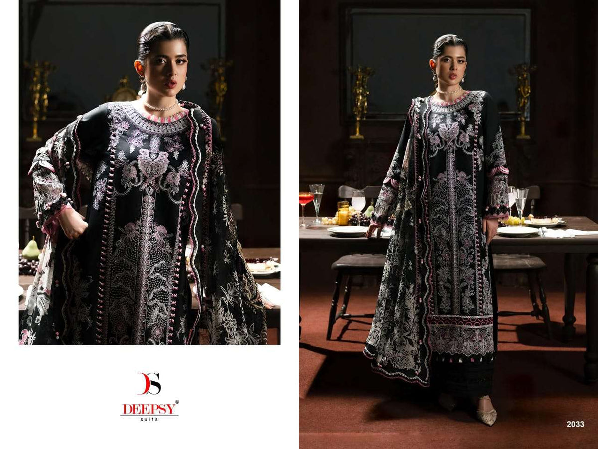 DEEPSY SUIT JADE LE-PREMIER Premium Cotton Printed Pakistani Suit