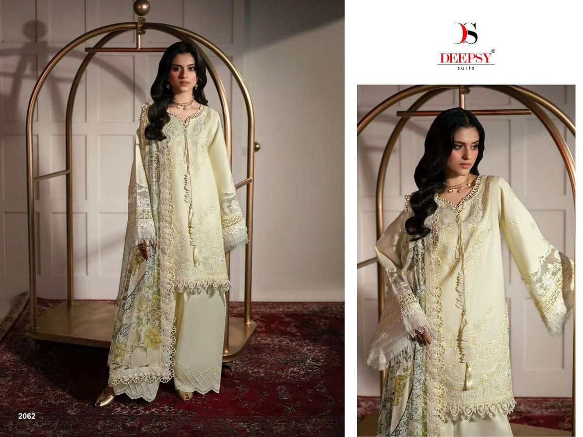 DEEPSY Suit Jade Le-Premier Vol-2 Cotton Pakistani Suit