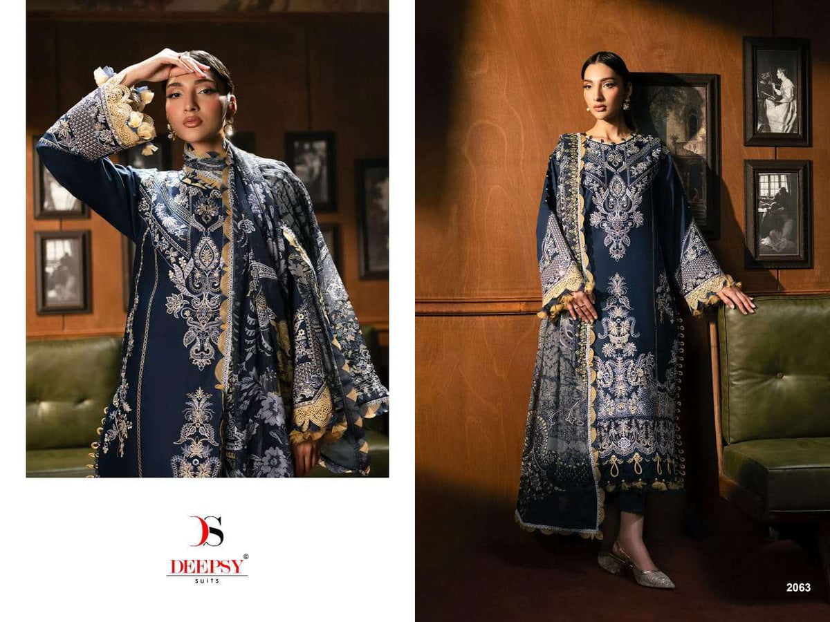 DEEPSY Suit Jade Le-Premier Vol-2 Cotton Pakistani Suit