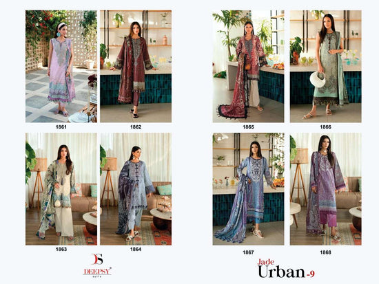 Deepsy Suit Jade Urban Vol - 09 Dress Material - Amrah Wholesale
