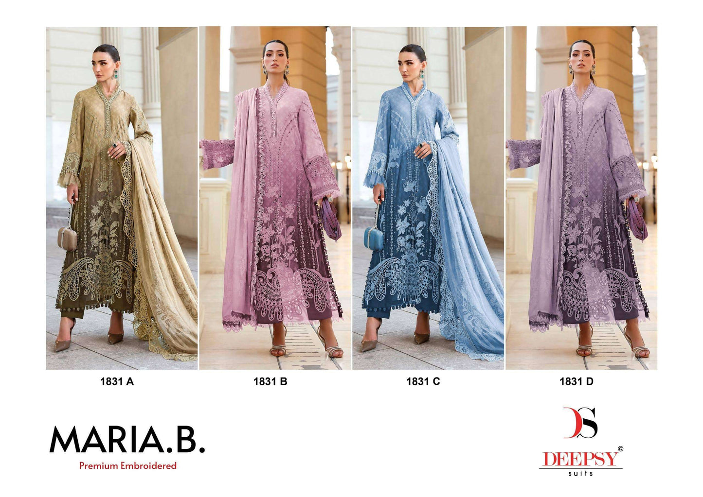 DEEPSY Suit MARIA.B 1831 Pakistani Suit - Amrah Wholesale