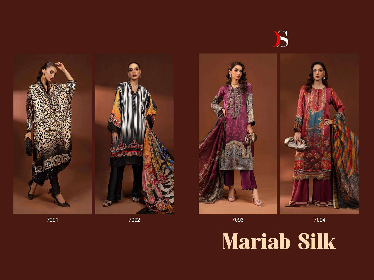 Deepsy Suit Mariab Silk Vol-01