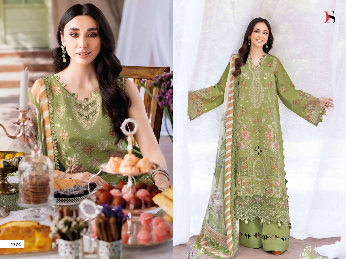 Deepsy Suit Ramsha 1771–1776 Pakistani Suit Wholesale Catalogue - Amrah Wholesale