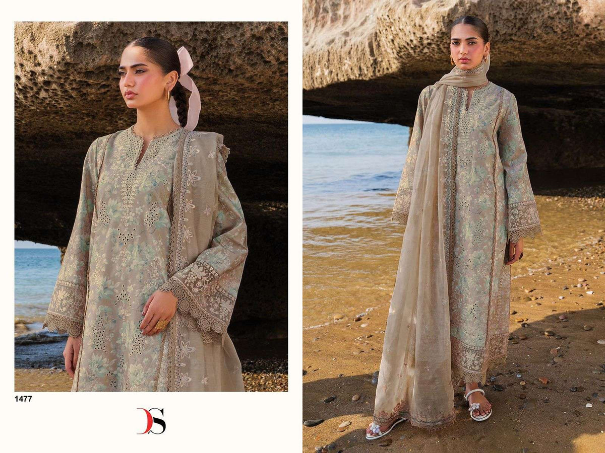 Deepsy Suit Afrozeh Lawn-25 Vol-02