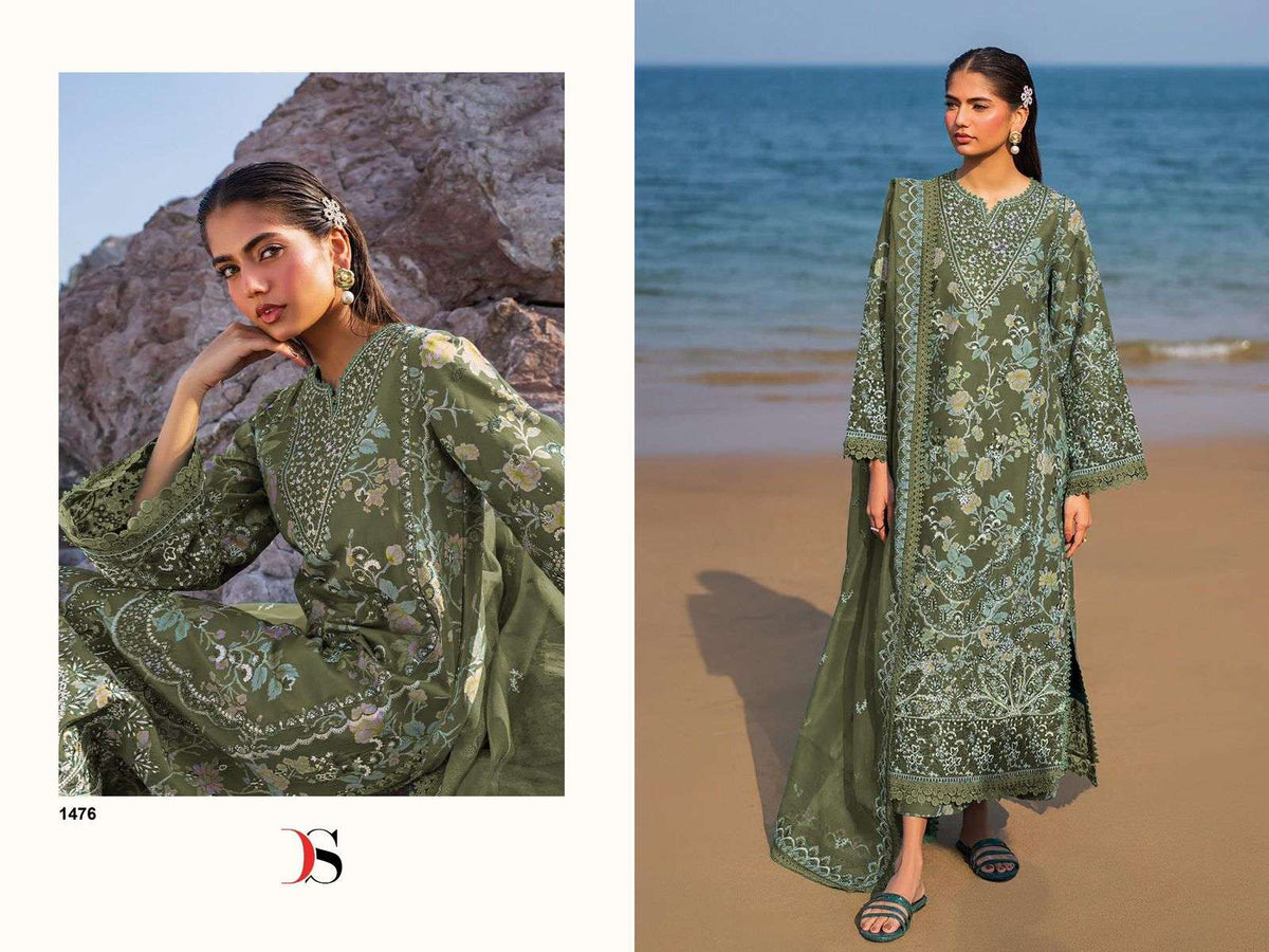 Deepsy Suit Afrozeh Lawn-25 Vol-02