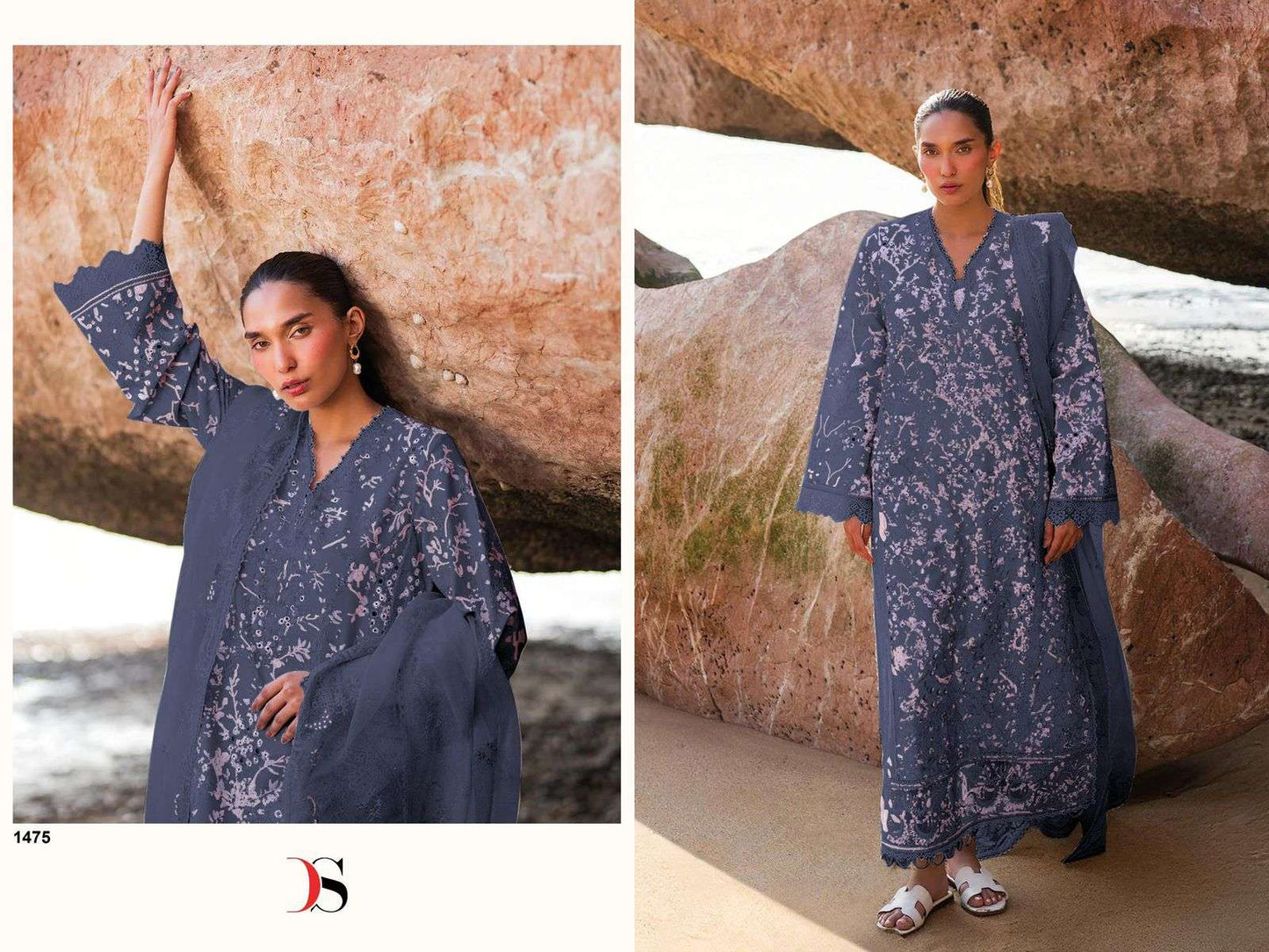 Deepsy Suit Afrozeh Lawn-25 Vol-02