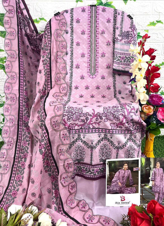 Deepsy Suit Bin Saeed Lawn Vol-04