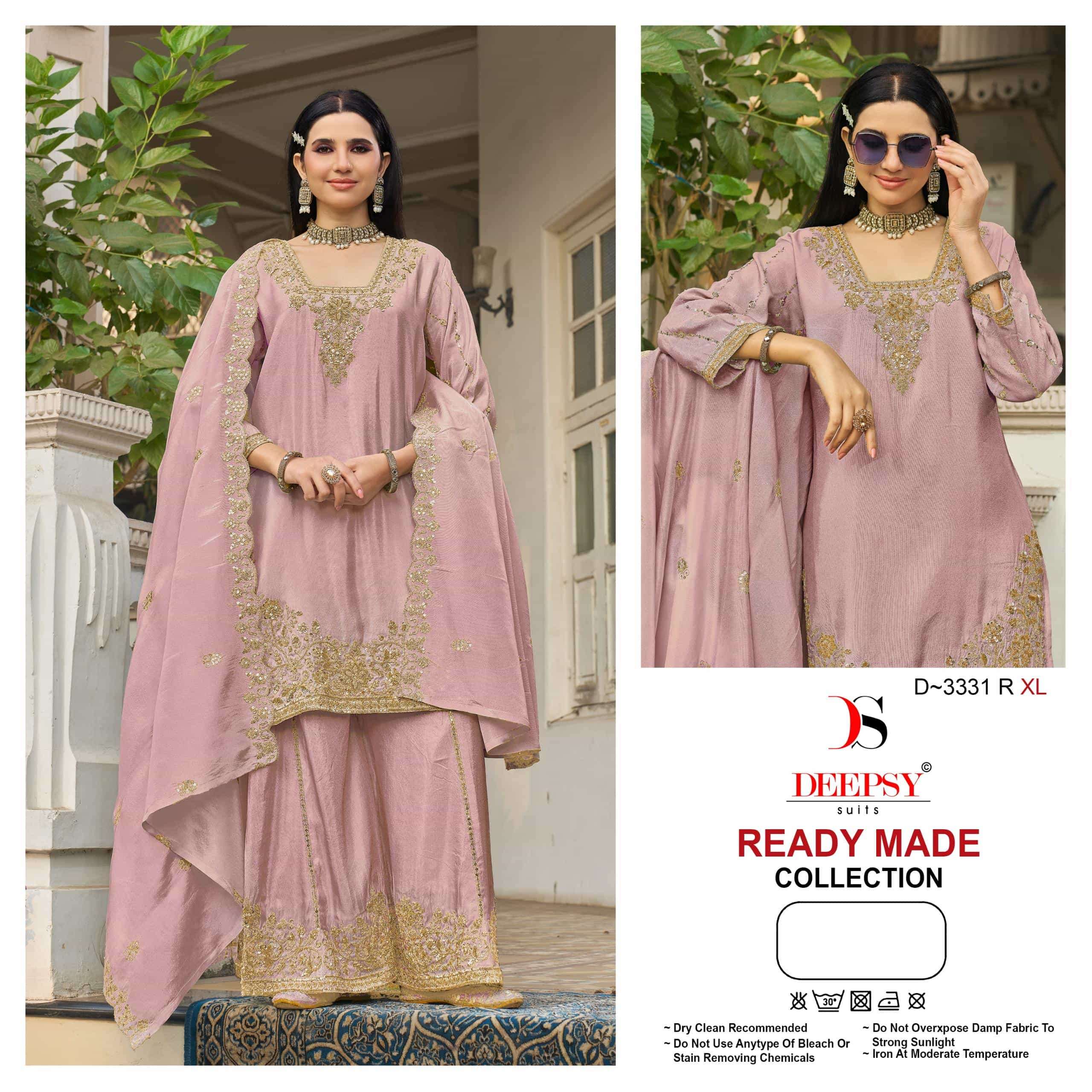 Deepsy Suit D-3331 Viscose Silk Pakistani Suit Set