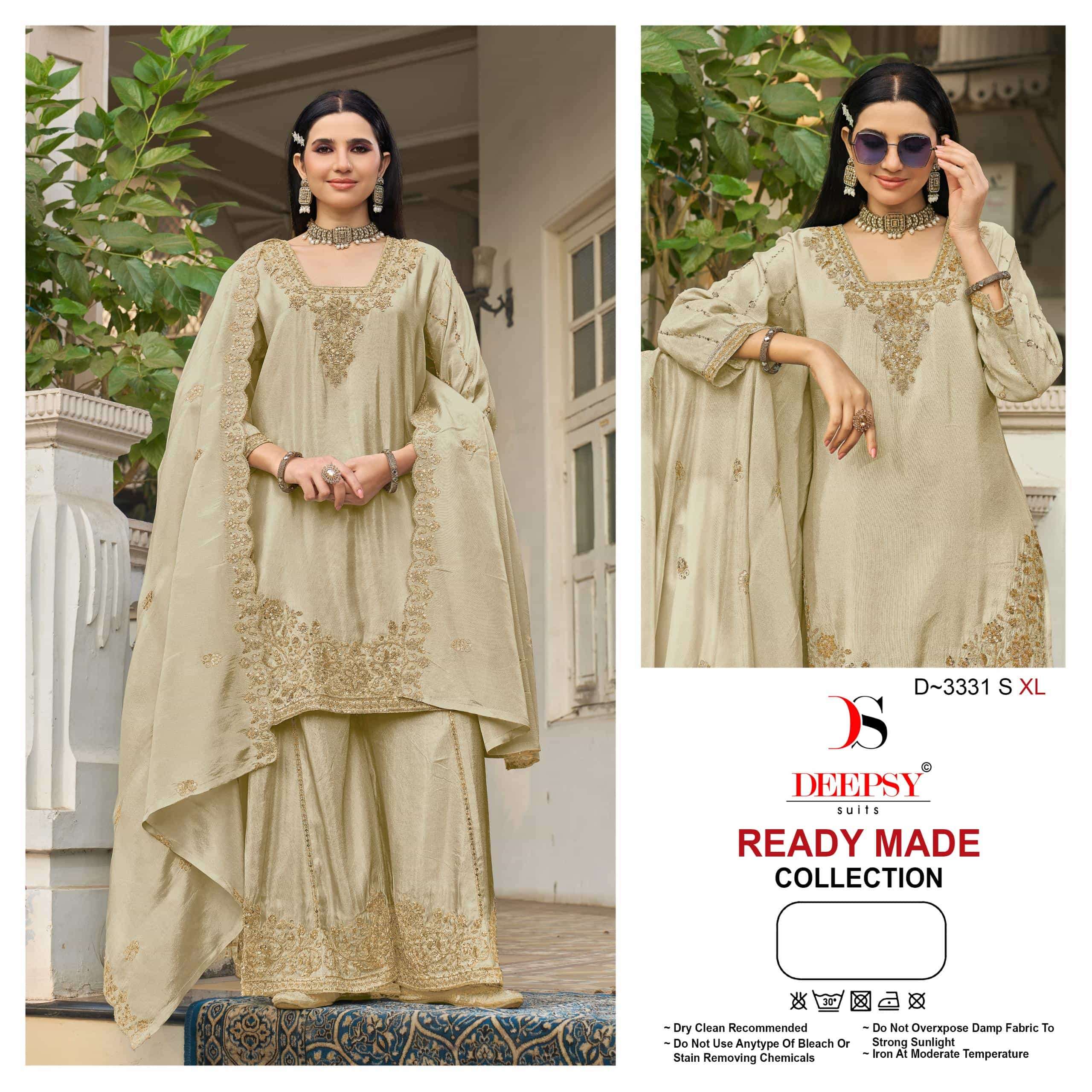 Deepsy Suit D-3331 Viscose Silk Pakistani Suit Set